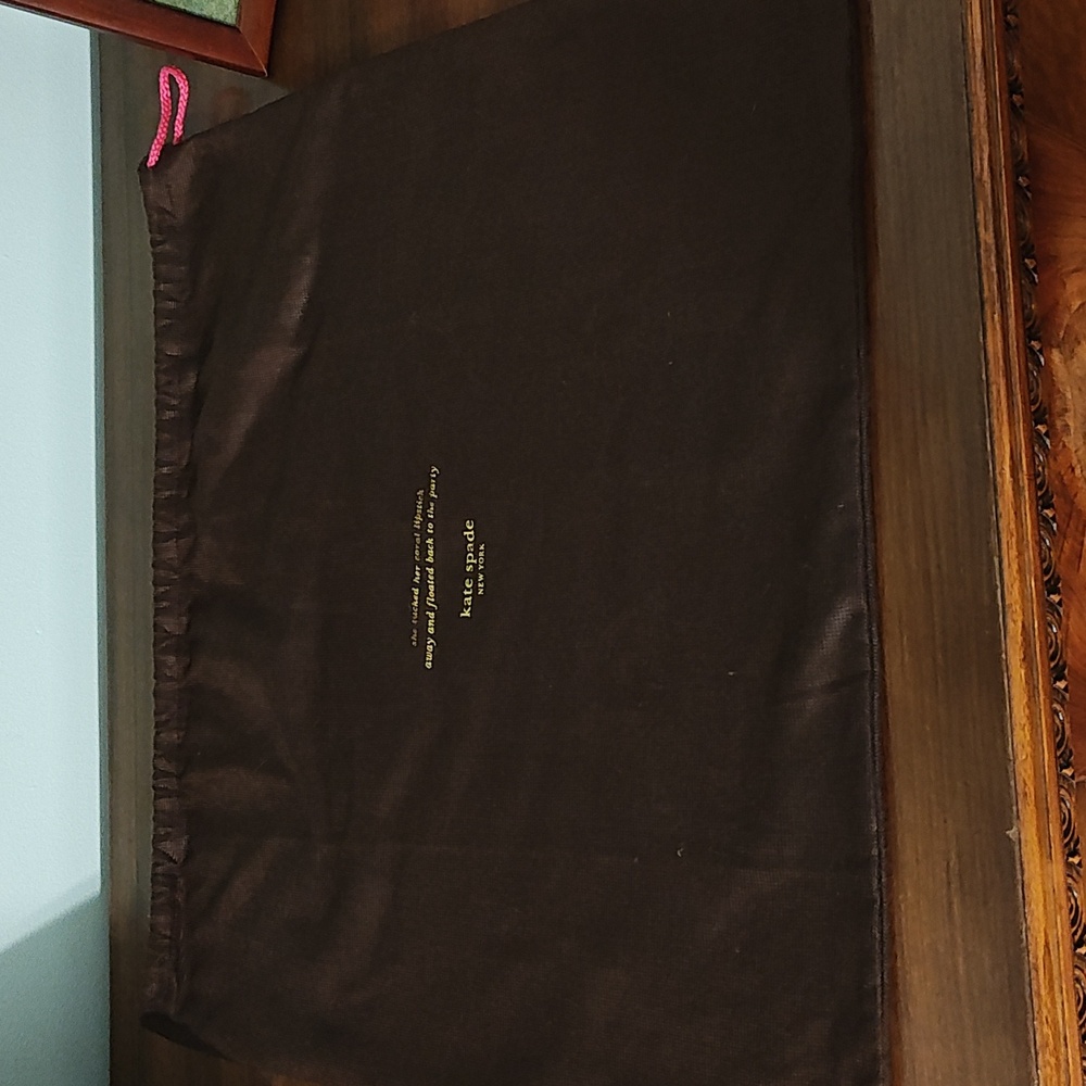 Large Kate Spade dust bag